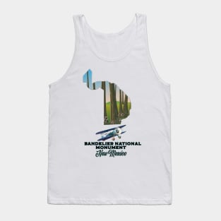 bandelier national monument New Mexico map Tank Top